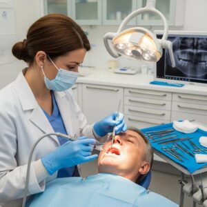 dental-professional-performing-a-bone-grafting-procedure-on-a-patient-in-a-clinical-setting